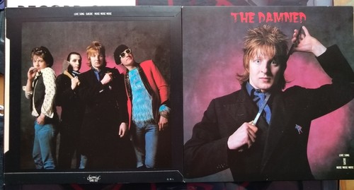 Damned Love Song 1979 Red Vinyl Original Picture Sleeves+Custom Made Sleeve X4ℹ️ - Picture 19 of 21