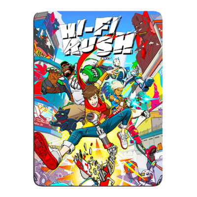 HiFi Rush Glitter Full Magnetic Back Magnet - Gaming - Xbox - Bethesda