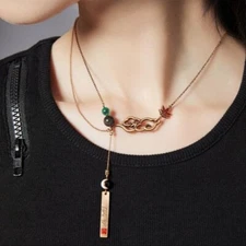 Honkai: Star Rail Pendant Dan Heng Necklace Amulet Anime Series Jewelry Gift