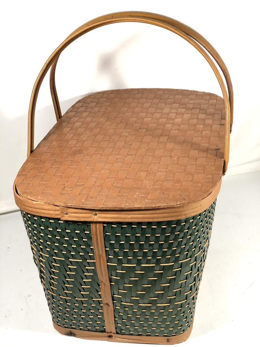 その他 Coleman - vintage hawkeye picnic basket Vintage Hawkeye Picnic Basket - Vintage Marketplace Fort Collins