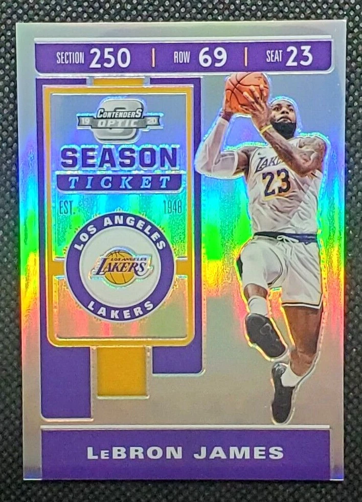 2019-20 Panini Contenders Optic - LeBron James #88 for sale | eBay