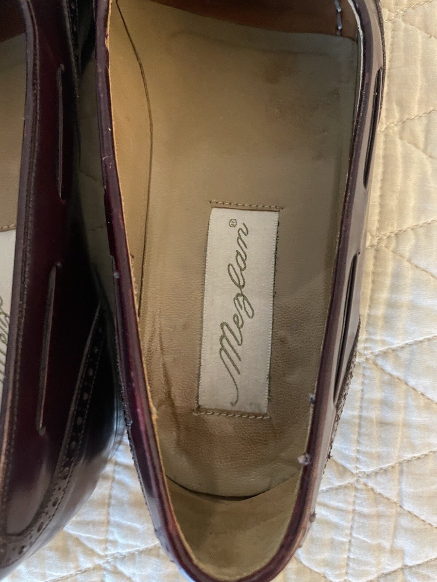 Mezlan Made in Italy Antonio Cordovan Kiltie Tassel Loafers 