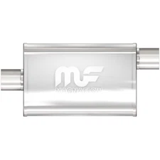 MagnaFlow 11226 Straight-Through Performance Muffler; 2.5in. Center/Offset; 4x14