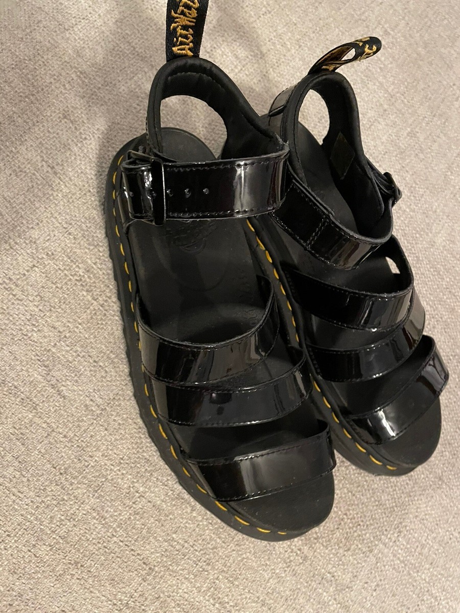 Dr Martens Womens Blaire Blk Sandals Size 9 B | eBay display picture 1