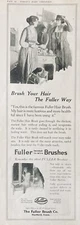 1920 AD(L15)~THE FULLER BRUSH CO. HARTFORD, CONN. FULLER HAIR BRUSHES