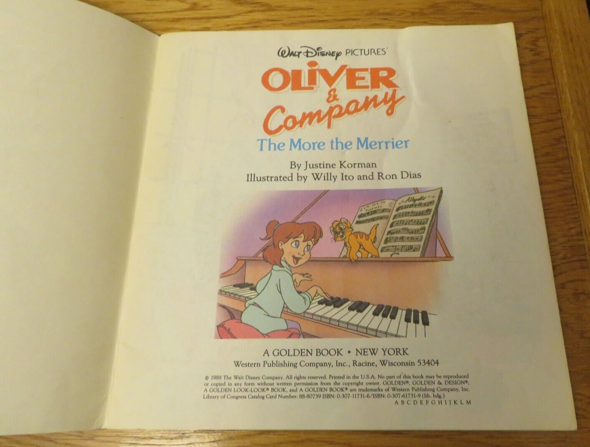 洋書 Oliver & Company: The More the Merrier Oliver & company the more the merrier 1988 - YouTube