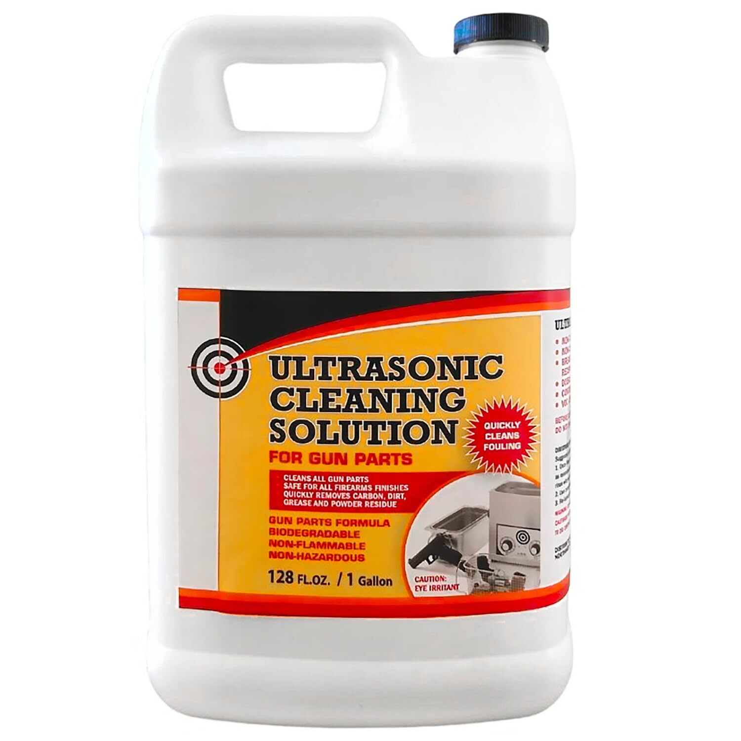 UltraSonic Gun Cleaner Solution for Gun Parts Cleaning, Concentrate Gallon 128oz