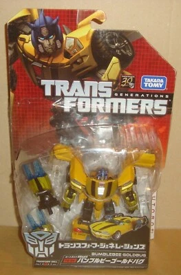 TRANSFORMERS GENERATIONS TG-26 BUMBLEBEE GOLDBUG TAKARA TOMY 2013 BLISTER DAMAGE - Imagen 1 de 4