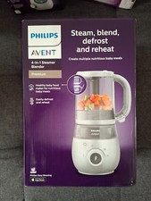 Philips Avent 4 in 1 Beikost-Kocher NEU NP 189,99 Euro OVP dampfgaren + pürieren