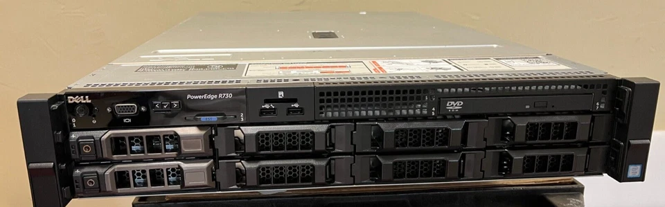 Dell R730 Server w/2x 8-Core E5-2667v4 @2.9GHz, 256GB, 2x 4TB SAS, H330,2x 1100W - Image 2 of 4