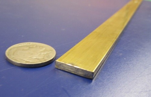 360 Brass Flat Bar 1/8" Thick x 5/8" Wide x 72" Length - Picture 6 of 10