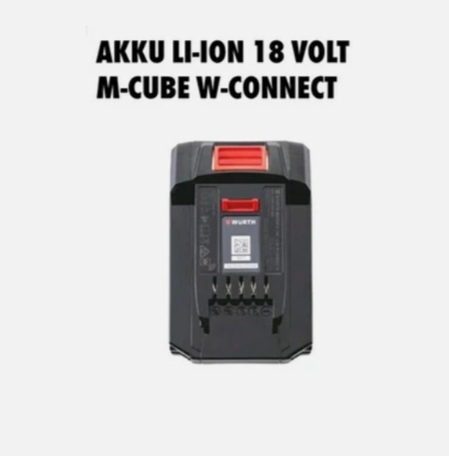 WÜRTH 18V AKKU 5AH M-CUBE W-CONNECT NEU GENERATION BRANDNEW - Bild 4 von 5