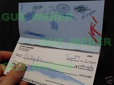 The Big Lebowski The Dude's Checkbook prop