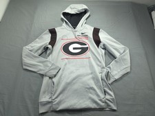 Georgia Bulldogs Hoodie Medium Nike Sweater Sweatshirt Football College Mens