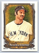 THURMAN MUNSON  YANKEES   2024 TOPPS ALLEN & GINTER #126