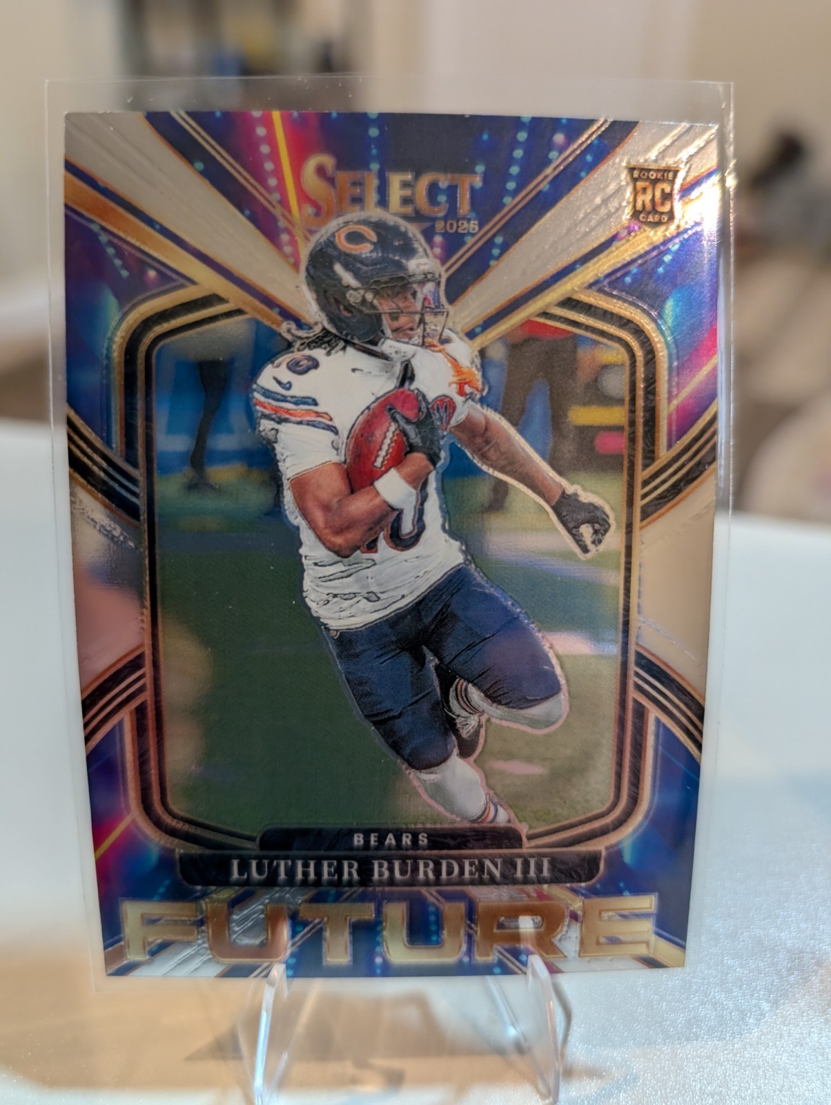 2025 Panini Select - Select Future Rookies Luther Burden III #3 (RC) Bears