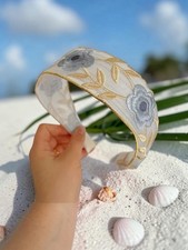 Headband Floral Blue Design Cute  Stylish Hair Accessories