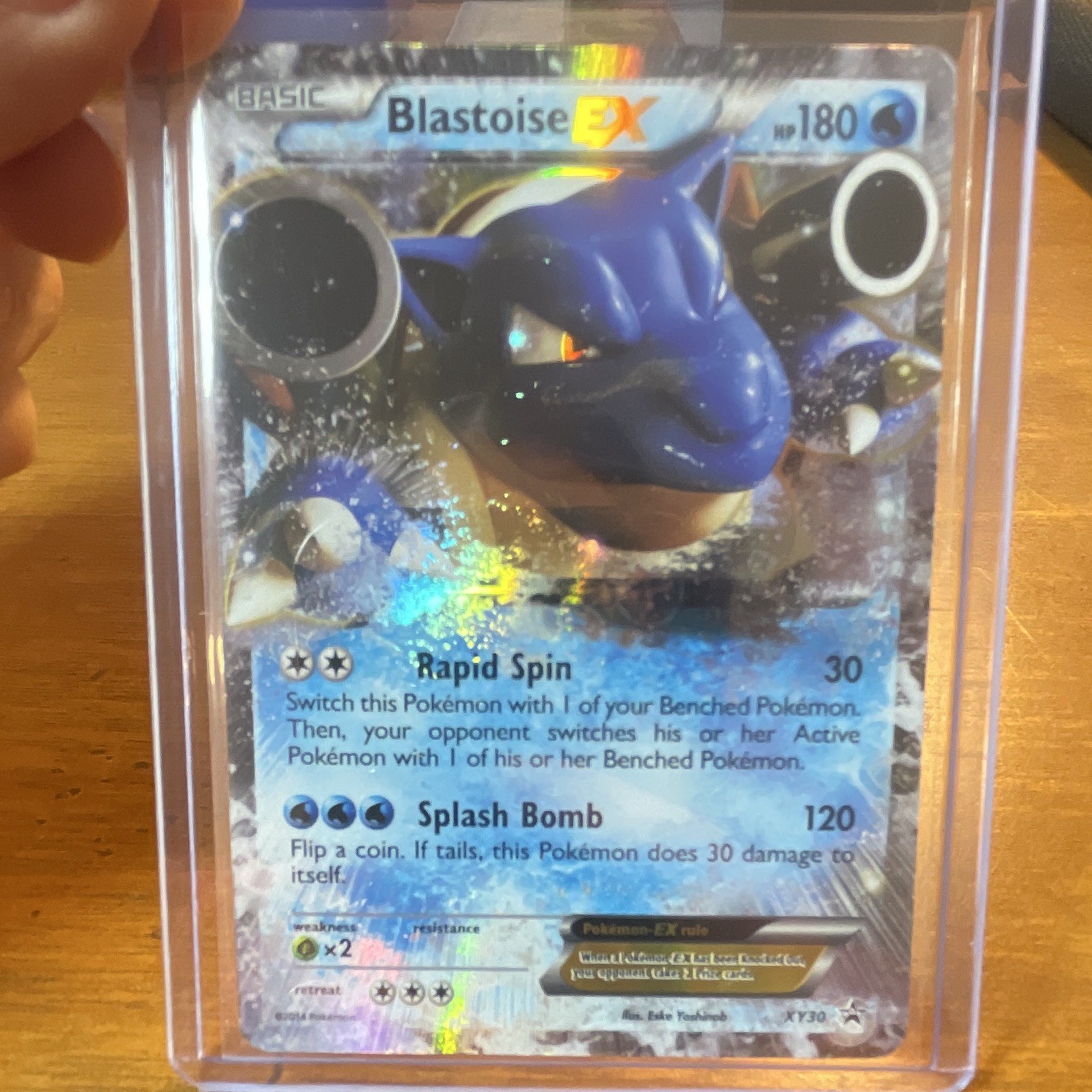 The Pokemon Company Blastoise EX XY30 XY Promo Holo 180 HP English 2014