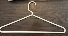 The Container Store brand Hangers (Beige/Tan) - 5 hangers grouped as1 set (USED)
