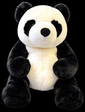 Dan Dee Collector  s Choice 20  Plush Panda Bear Black White Stuffed Animal Large
