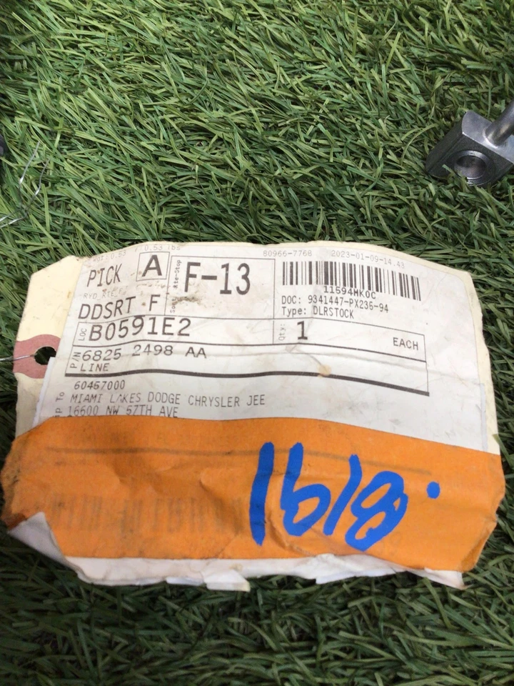 ✅ Freno manguera delantero derecho Dodge Challenger 2023 PN:68252498AA OEM Foto 4 de 4