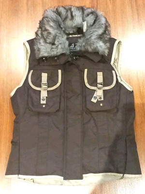 Outdoor Weste Steppweste ärmellos Damen L Authentic Clothing  lila wie neu