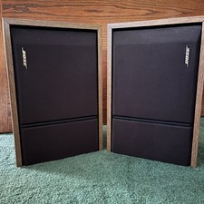 Bose 201 Series III Direct Reflecting Bookshelf Speakers Wood Grain