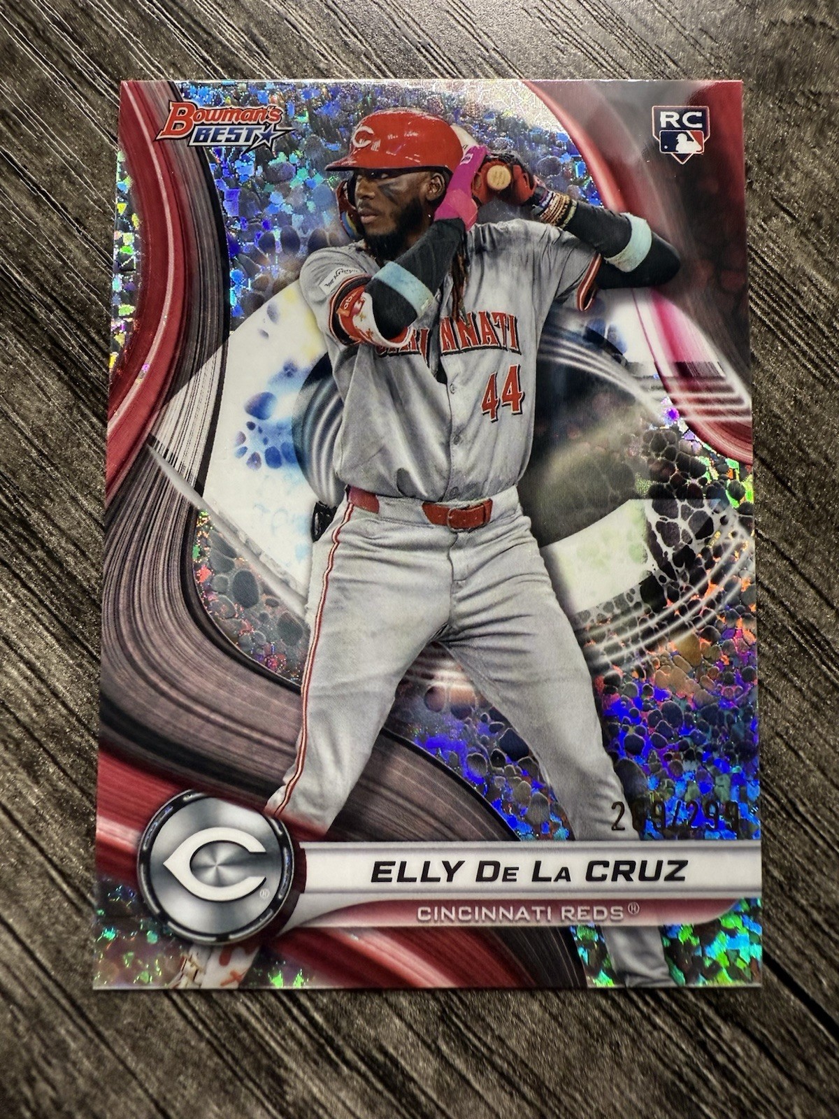 2024 Bowman's Best - Elly De La Cruz #20 Mini-Diamond Refractor /299 (RC)