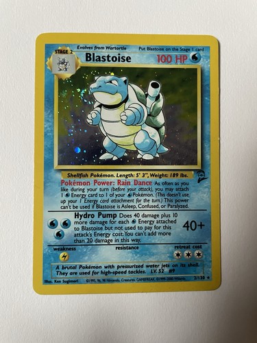 value of blastoise pokemon card - Blastoise-EX (21/108) - XY Evolutions Water Hydro Pump (40+) Does 40 damage plus 10 more damage for each Water Energy attached to Blastoise but not used to pay for this attacks Energy cost Blastoise ex 030 - Holofoil