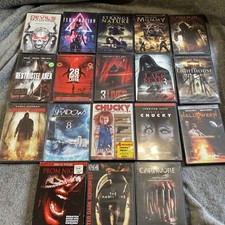 Lot Of 18 Horror/ Thriller DVDs Most Are Brand New 