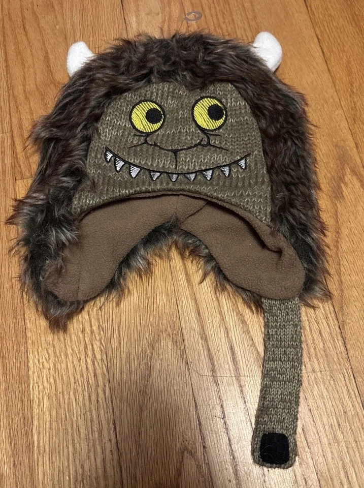 Where The Wild Things Are Toddler Kid Cap Baby Infant Furry Hat 12-24 Months - Image 2 of 4