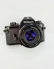 Nikon EM 35mm SLR Camera with 50mm 1:1.8 Series E Lens Tested