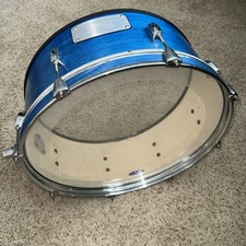 Pearl  Export 22 X 8 Gong Drum Blue Lacquer W...