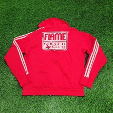 Vintage Adidas Track Jacket XS/S 19x22 Crop Dallas Soccer