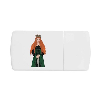Pillendose ''Rothaar Mittelalterlicher Krieger'' mit Tablettenteiler (PI00031761)