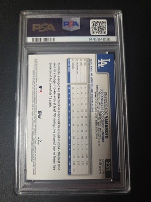2025 Topps Series 1 - Future Stars Yoshinobu Yamamoto #231 for