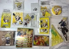 Project Sekai Len Kagamine Merch Set Acrylic Stand Badge Card Korotto Lot