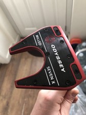 Odyssey Red Milled Seven X Putter 34” Superstroke Tour 2.0.