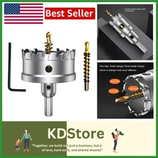 Tungsten Carbide Tipped Hole Saw Kit for Hard Metals