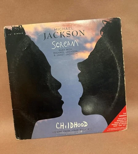 MICHAEL JACKSON & JANET JACKSON - SCREAM VINYL 1995