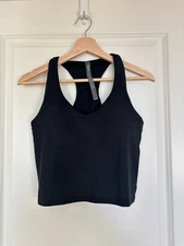 Vuori Halo Performance Crop Tank 2.0 Small Color Black Sz Large