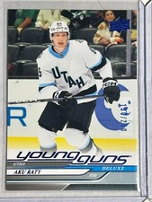 2024-25 Upper Deck Young Guns Deluxe #458 Aku Raty 130/250 - Utah Hockey Club