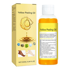 Yellow Peeling Oil, Exfoliating Chemical Peel at Home for Hand, Body and Foot Pe