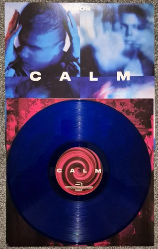 5 Seconds Of Summer Calm LP Record Blue Vinyl 2020 Ltd Ed 5SOS NM-NM