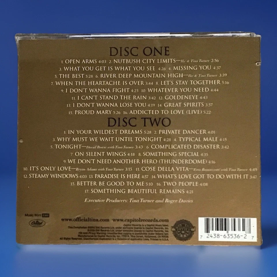 Tina Turner - All The Best (CD, 2004, 2 Discs, Capitol Records) Very Good! Foto 2 de 4
