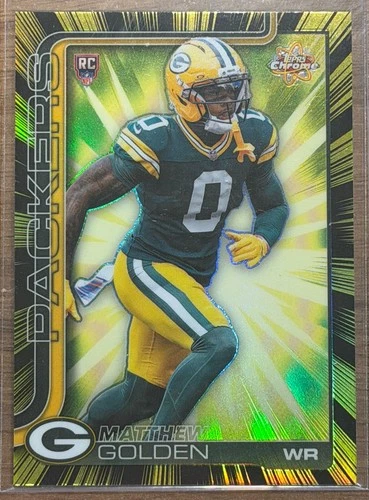 2025 Topps Chrome Matthew Golden Base (RAW)