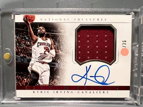 Kyrie Irving #35 2015 Panini National Treasures card