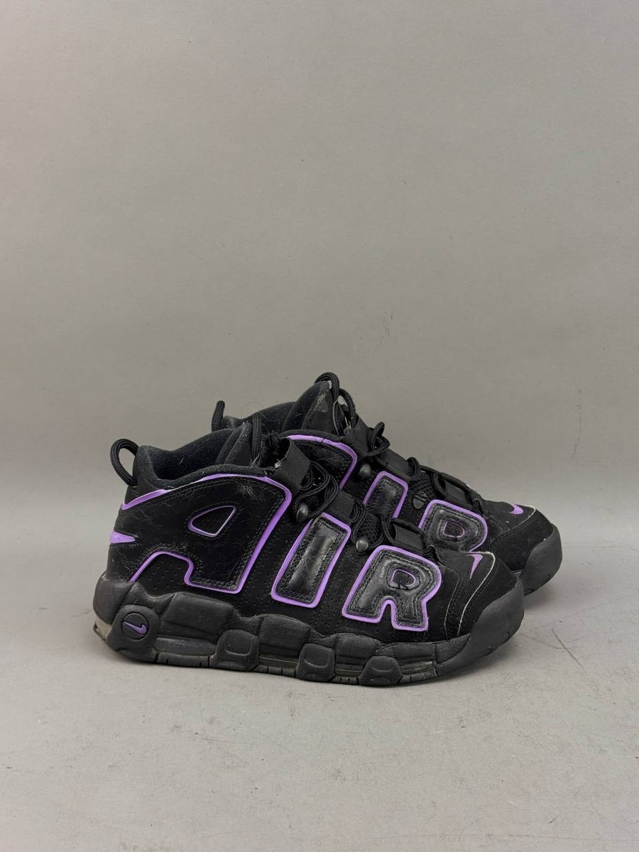 Nike Air More Uptempo 96 Black Action Grape DV1879-001 Men s Size