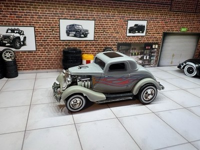 2003 Hot Wheels 100% Hot Rod Magazine Series 34 FORD COUPE grau Real Rider Lose
