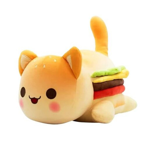 Cute Anime Cartoon Cat Stuffed Animal Figure Toy Plush Pillow Gift for Kids